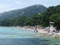 Am Strand von Formentor