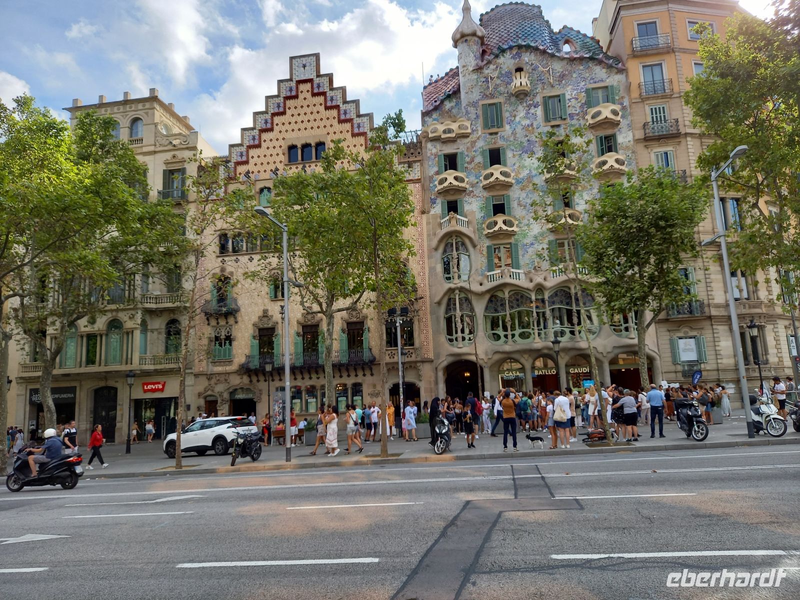 Modernismus-Häuserensemble auf der Passeig de Gràcia &ndash; &copy; Dr. Michael Krause (Eberhardt TRAVEL)