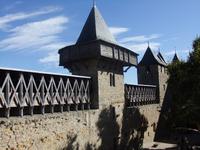 Caracassonne. Chateau Comtal (Wehrgang) &ndash; &copy; Peter Großer (Eberhardt TRAVEL)