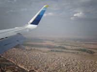 Landeanflug Marrakesch