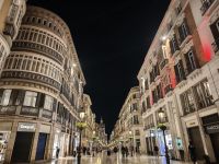 Malaga por la noche &ndash; &copy; Heike Jack (Eberhardt TRAVEL)