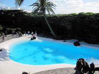 Künstlicher Pool in den Jameos del Agua
