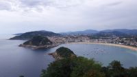 Blick auf San Sebastián vom Monte Igueldo