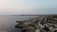 Wanderreise Menorca - Sonnenuntergang in Cala Blanca - Luftbild &ndash; &copy; Martin Büchner (Eberhardt TRAVEL)