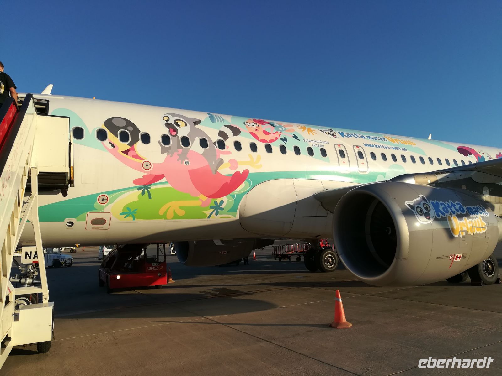 0064 Heimflug - farbenforher Flieger von Sundair &ndash; &copy; Jens Petzoldt (Eberhardt TRAVEL)