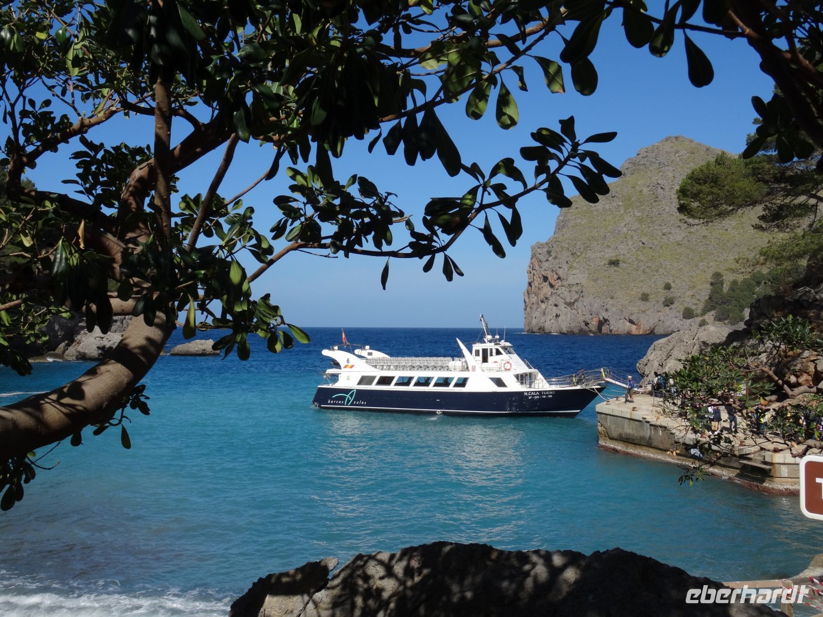 Sa Calobra - unser Schiff &ndash; &copy; Hans-Joachim Trutz (Eberhardt TRAVEL)