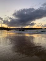 Santander_Abendstimmung am Strand.JPG &ndash; &copy; Birgit Kirchner (Eberhardt TRAVEL)