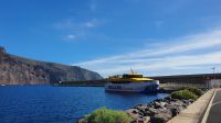 Benchi Fähre im Hafen von Valle Gran Rey &ndash; &copy; Ria Heilmann (Eberhardt TRAVEL)