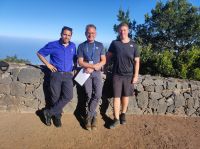 Unser Busfahrer, Reiseleiter Carsten und Reisebegleiter Sten &ndash; &copy; Sten Bernhardt (Eberhardt TRAVEL)