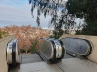 Rolltreppe Montjuic Barcelona.jpg &ndash; &copy; Sophia Bär (Eberhardt TRAVEL)
