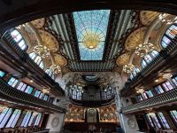 Barcelona: Palau de la Musica Konzertsaal &ndash; &copy; Anne Fohlert (Eberhardt TRAVEL)