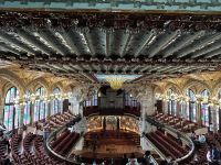 Barcelona: Palau de la Musica Konzertsaal &ndash; &copy; Anne Fohlert (Eberhardt TRAVEL)