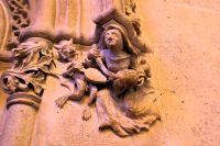 historische Manipulation der Ware Schwein (das gibt Strafe) &ndash; &copy; Gina Egenolf (Eberhardt TRAVEL)