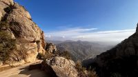Aussicht ins Tal vom Kloster in Montserrat