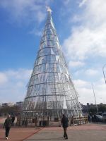 und noch ein stilisierter Weihnachtsbaum von der Arena &ndash; &copy; Marieta Beck (Eberhardt TRAVEL)