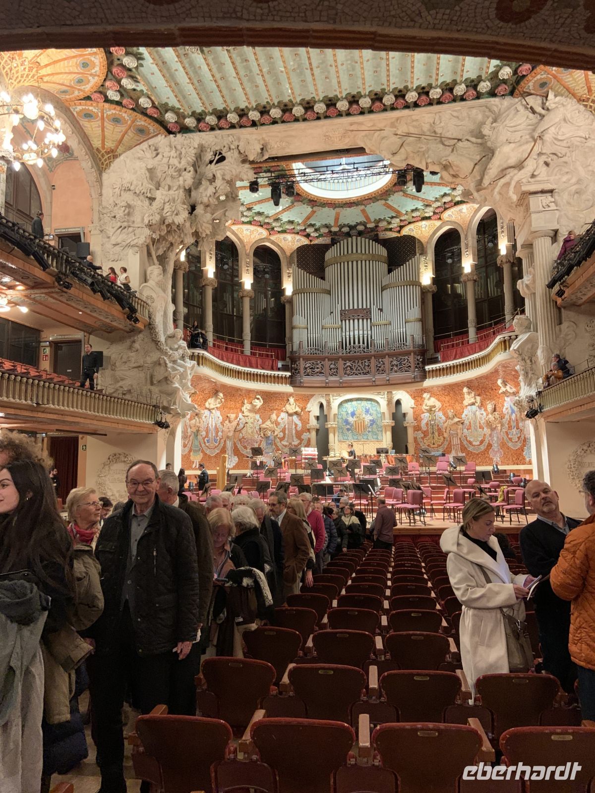 im Palau de la Musica_IMG 5155 &ndash; &copy; Birgit Kirchner (Eberhardt TRAVEL)
