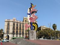 Barcelona. La Cara de Barcelona von Lichtenstein &ndash; &copy; Heike Jack (Eberhardt TRAVEL)