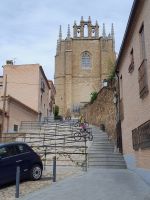 Blick auf das Kloster San Juan de llos Reyes