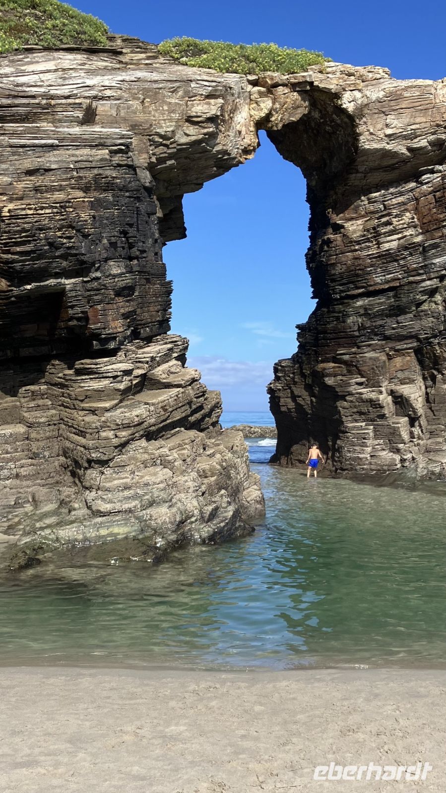 Nordspanien, Galicien, Kathedralenstrand &ndash; &copy; Sabine C. Seifert (Eberhardt TRAVEL)