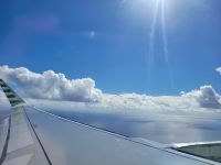 über den Wolken/Rückflug &ndash; &copy; Susanne Hofen (Eberhardt TRAVEL)