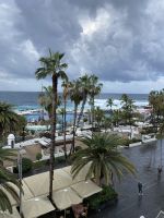 Blick vom Balkon 