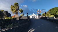 Am Eingang der Fundacion von C. Manrique &ndash; &copy; Julia Kies (Eberhardt TRAVEL)