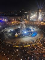 Silvesterfeier Plaza Espanya &ndash; &copy; Alexander Behling (Eberhardt TRAVEL)