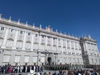Wachablösung vor der Palacio Real - Madrid &ndash; &copy; Marieta Beck (Eberhardt TRAVEL)