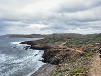 Zweiter Wandertag, Wanderweg, Küste, Gäste, Menorca, Spanien &ndash; &copy; Maria Feibig (Eberhardt TRAVEL)