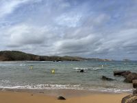 Zweiter Wandertag, Wanderweg, Strand, Menorca, Spanien &ndash; &copy; Maria Feibig (Eberhardt TRAVEL)