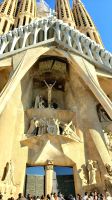 Die Sagrada Familia. Silvester in Barcelona (Petit).