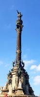 Kolumbus Statue. Silvester in Barcelona (Petit). &ndash; &copy; Martina Wegener (Eberhardt TRAVEL)