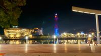 Blick vom Restaurant Tapas Tapas auf den Hafen. Silvester in Barcelona (Petit). &ndash; &copy; Martina Wegener (Eberhardt TRAVEL)