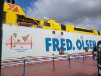 Fähre Fred Olsen von Los Christianos/Teneriffa nach San Sebastian de La Gomera/Kanaren