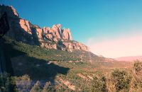 Fahrt von Montserrat Richtung Besalu &ndash; &copy; Anke Nicke (Eberhardt TRAVEL)