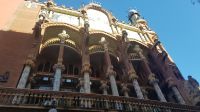 Barcelona - Palau de la Musica - Fassade über dem Eingang Ein &ndash; &copy; Anke Nicke (Eberhardt TRAVEL)