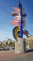 Barcelona - Liechtensteinskulptur 2