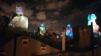 Barcelona - Casa Mila - Licht- und Musik-Show auf dem Dach 06 &ndash; &copy; Anke Nicke (Eberhardt TRAVEL)