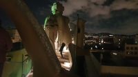 Barcelona - Casa Mila - Licht- und Musik-Show auf dem Dach 05 &ndash; &copy; Anke Nicke (Eberhardt TRAVEL)