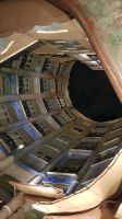 Barcelona - Casa Mila Innenhof mit Fassadenmalerei &ndash; &copy; Anke Nicke (Eberhardt TRAVEL)