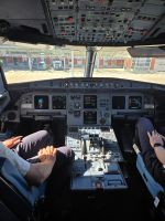 Cockpit gecheckt und Piloten für gut befunden