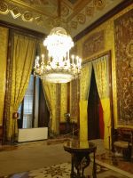 Gelber Saal in Palacio Real - Madrid 