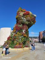 Puppy von Jeff Koons - Bilbao, Spanien  &ndash; &copy; Marieta Beck (Eberhardt TRAVEL)