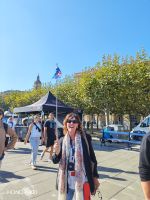 Unsere Stadtführerin Veronika in Bilbao, Spanien &ndash; &copy; Marieta Beck (Eberhardt TRAVEL)