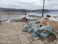 Combarro - was wird hier gesammelt ? Herzmuscheln - Galizien, Spanien  &ndash; &copy; Marieta Beck (Eberhardt TRAVEL)