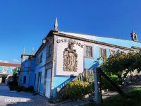 Ankuft in Bodega Granbazan in Vilanova de Arousa - Galizien, Spanien  &ndash; &copy; Marieta Beck (Eberhardt TRAVEL)