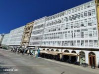Ciudad de Cristales mit „Galerías“ - A Coruña - Asturien, Spanien