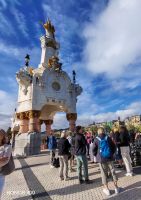 Ankunft in San Sebastian - Donostia - Treffen mit Ingrid an der Brücke María Cristina - Spanien &ndash; &copy; Marieta Beck (Eberhardt TRAVEL)