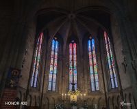Pontevedra - Kirchen Fenster - Galizien, Spanien  &ndash; &copy; Marieta Beck (Eberhardt TRAVEL)