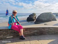 Nun warten wir bis  wir Alle den Kathedralen Strand erkunden können - Asturien, Spanien